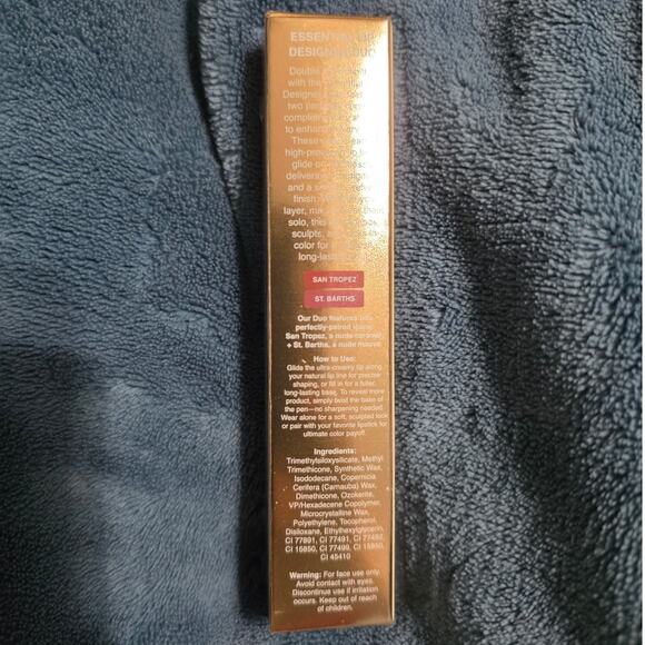 Bisha Essential Lip Designer Duo in San Tropez and St. Barths - NEW - Picture 3 of 4